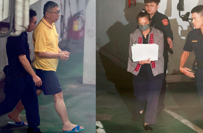 外界质疑，北检若查不到柯文哲(左)金流，也查不到应晓薇(右)的对价关系，怎么跟社会交代？（合成图／资料照、杜宜谙摄）