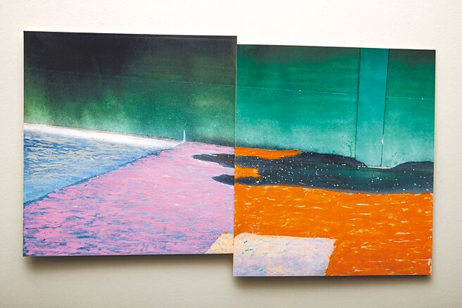 不對襯作品是全會華的創作風格之一。（鄧博仁提供）