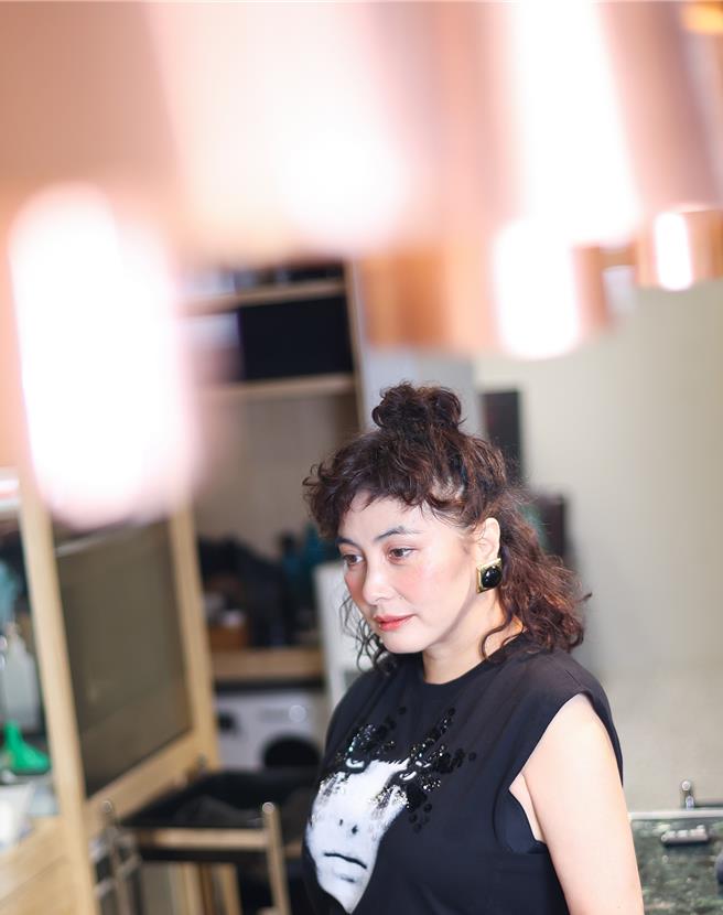 何超仪不想再拍鬼片了，透露每次演完家里都会发生不好的事情。（陈俊吉摄）