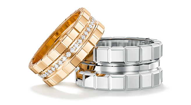 Ice Cube系列戒指廣受年輕世代青睞，亦是熱門婚戒首選。（CHOPARD提供）