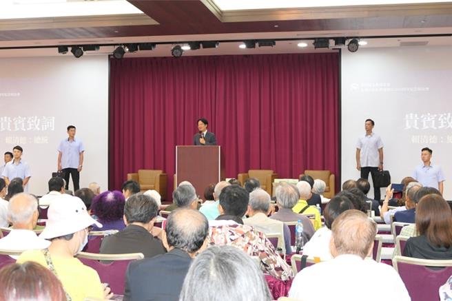 赖清德：共产的威胁比过去更强烈 要继续揭穿中共侵台的野心。曾薏苹摄