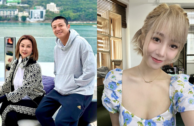 谢玲玲大儿子林孝贤先前与胡美贻传出同居。（图／翻摄自hlingling、nicolewmy IG）