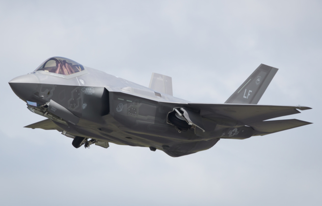英国皇家空军F-35战机的资料照。（图:shutterstock/达志）