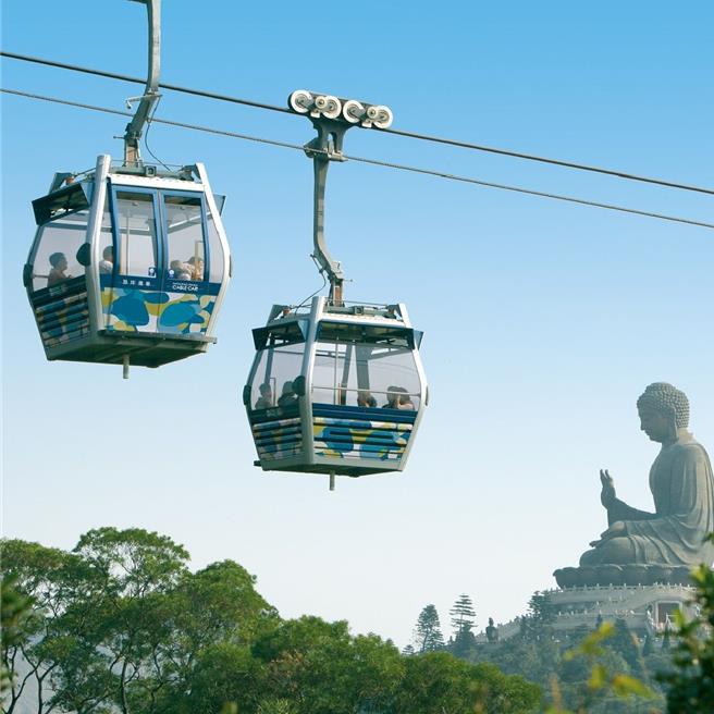 昂坪360行程令旅程更添迷人魅力。（香港旅游发展局提供）