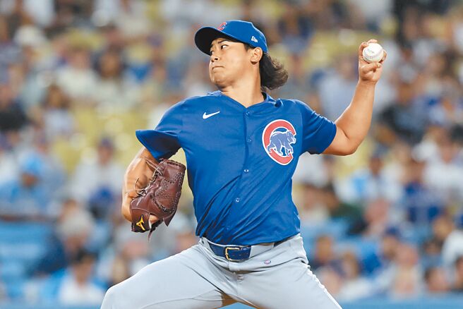 小熊日本好手今永升太先发7局失3分，带领球队击败道奇，本季13胜以及3连胜到手。（路透）