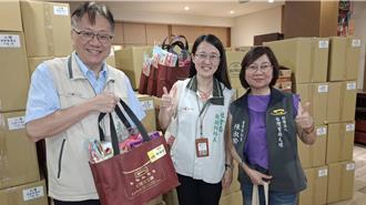 普渡品捐愛心實物銀行 台南社會局讚「天壇有愛」