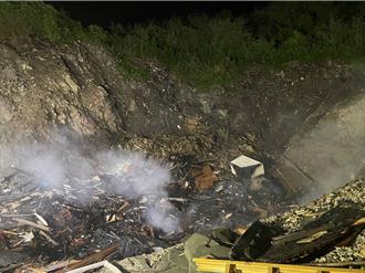 高雄空地非法燃燒廢棄物 管理人涉嫌收費最重恐罰500萬