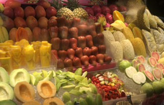 西门町水果摊乱象再起 5摊商价格标示不明遭稽查