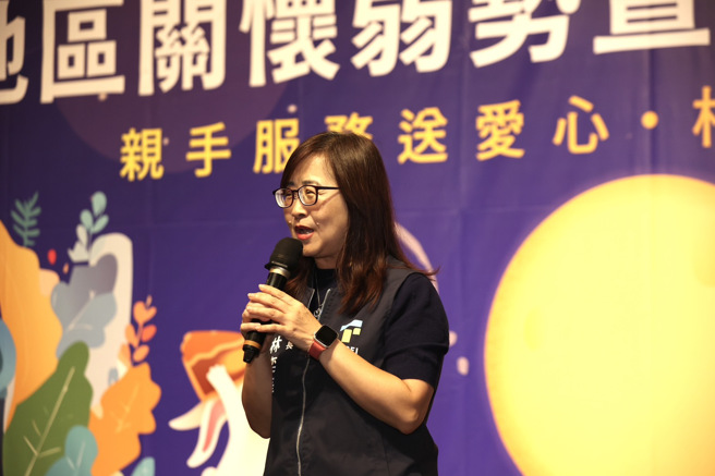 林奕华副市长致词。(国际扶轮社提供)