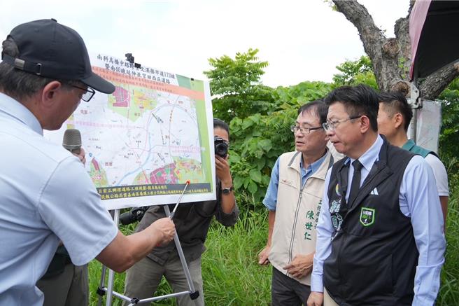 立委郭国文透露乌桥中路跨溪大桥新建案已有进度。（本报资料照片）