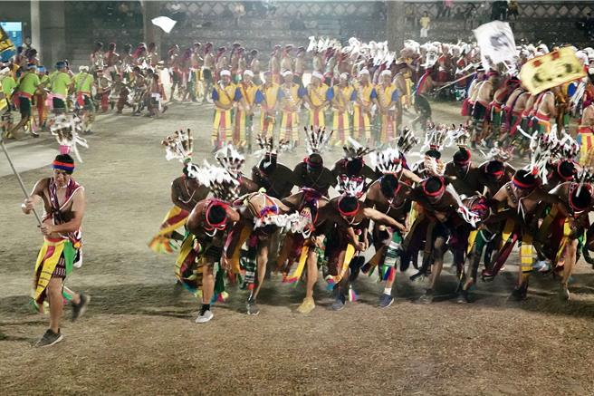 阿美族Fakong部落Ilisin儀式保存完並遵傳統。（Fakong部落提供／李怡芸台北傳真）