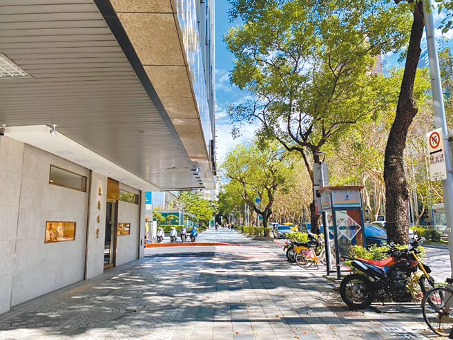 台北市都发局提出「开发基地体感降温专案细部计画案」，盼建案基地留设城市风廊通风散热。（台北市都发局提供／黄敬文台北传真）