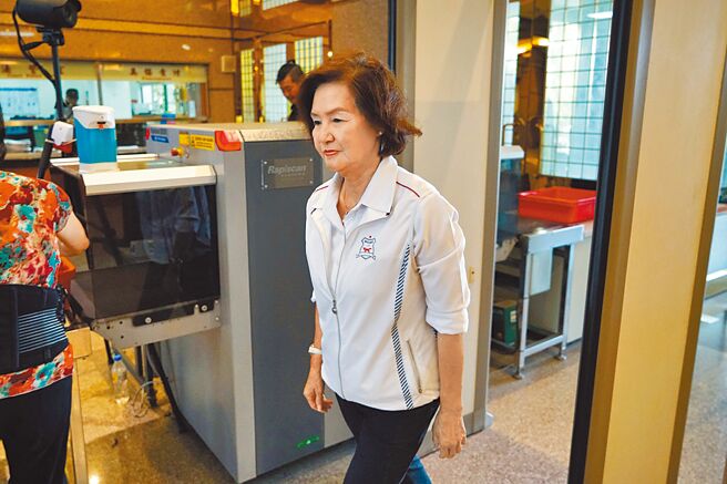 宜蘭地方法院12日審理宜蘭縣長林姿妙涉貪案，預計在10月言詞辯論。（李忠一攝）