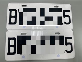 台中男花6千買2面假車牌上路   警車「智慧警勤輔助系統」秒示警遭逮
