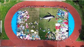 倡導永續理念 冬山國中創作「鯨天動地」動畫