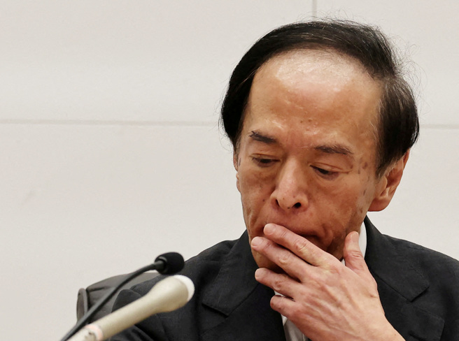 投资人关注日银总裁植田和男是否重申鹰派立场。（图／路透社）