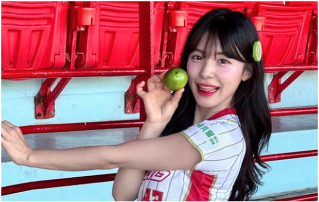 李多慧捐给花莲30万，引起部分韩网友不满。（图／IG@le_dahye）