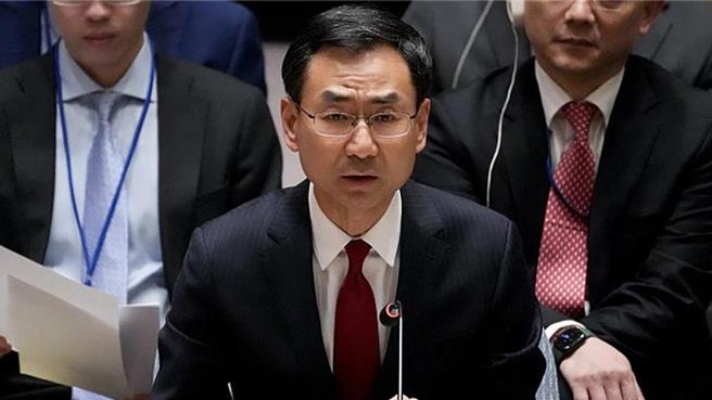 耿爽驳美质疑立场，强调陆未供俄乌任一方武器严控军民两用物项。（大陆常驻联合国代表团资料照）