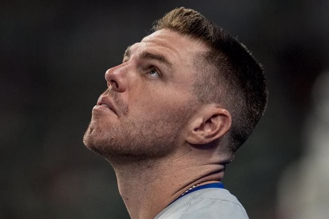 道奇球星弗里曼。（美聯社）