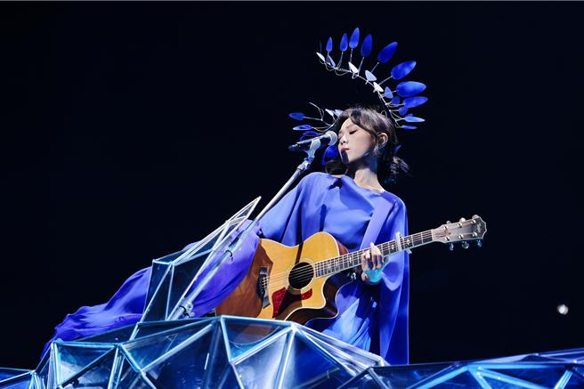 蔡健雅今晚在高雄巨蛋开唱。（大地风提供）