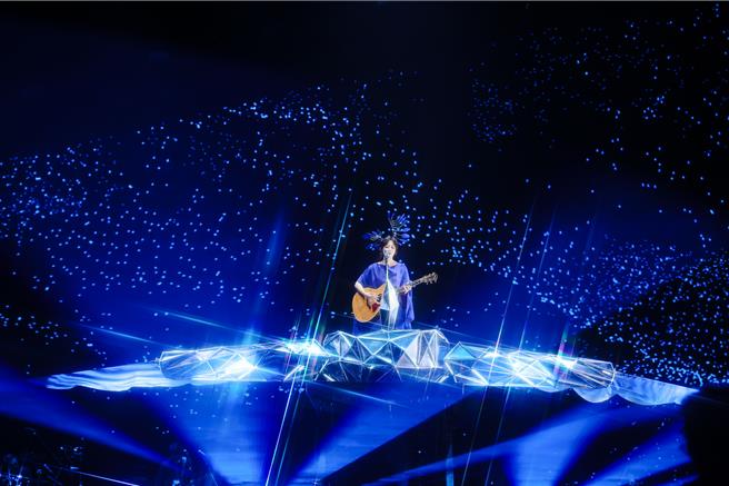 蔡健雅今晚在高雄巨蛋开唱。（大地风提供）