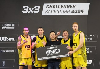 3X3籃球》臺北旺寶高雄挑戰賽摘第七 再創隊史最佳成績