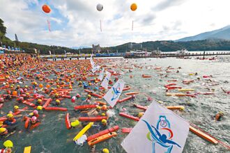 日月潭游泳锦标赛 卓承齐10连霸