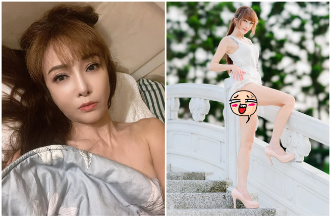 58岁美魔女胡文英作风大胆。（图／胡文英脸书）