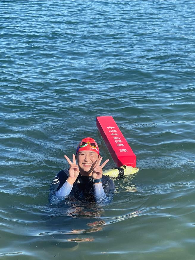 廖上儀女子第一。（南投縣政府提供／李京昇南投傳真）