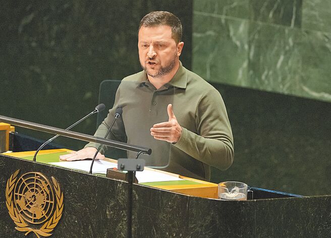 中烏關係改善，10月烏克蘭總統澤倫斯基可能會和中國領導人習近平舉行會晤。（中新社）