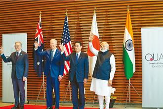 劍指中國  日媒：美日印澳擬聯合監控違法漁船活動