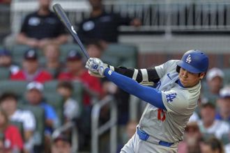 MLB》大谷兩支二壘打建功 道奇第9局暴打7分擒勇士