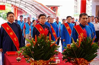 竹縣祭孔大典古禮登場 楊文科擔任主祭延續客家傳統