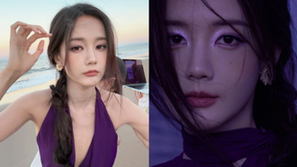 曾是趙麗穎御用替身　李一桐變身紫色妖精「高衩狂開到腿根」