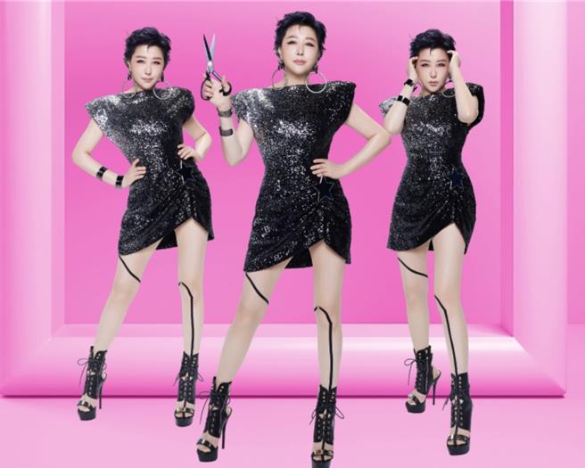 蓝心湄瘦身有成，身材小一号。（品牌提供）