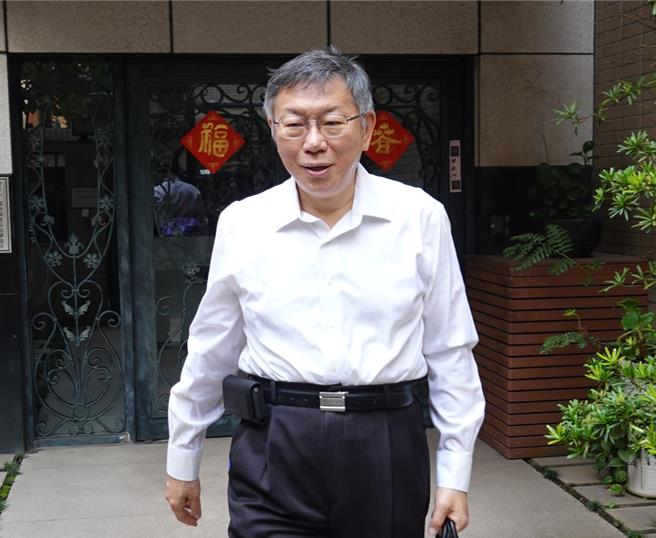 民眾党主席柯文哲。（本报资料照片）