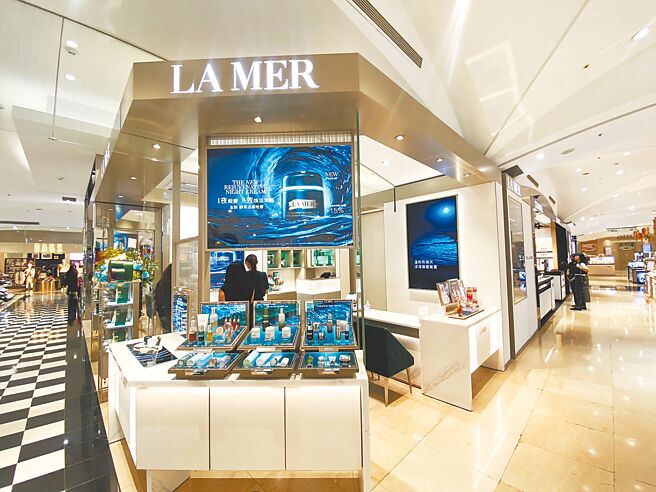 中壢SOGO今年LA MER改裝，增添尊榮奢華氣息。（SOGO提供）