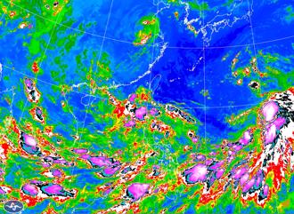 「苏力」今将生成 估三颱共舞 大雷雨连轰一周