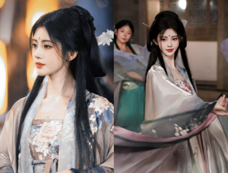 「4千年一遇美女」中秋化身嫦娥　绝美扮相宛如仙女下凡