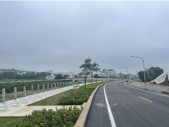 桃園社子溪3.3公里水防道路完工 串聯楊梅至新屋