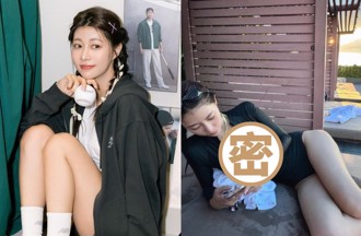 木曜女神側身一躺「胸口爆開了」！中秋節尺度大開香暈粉絲