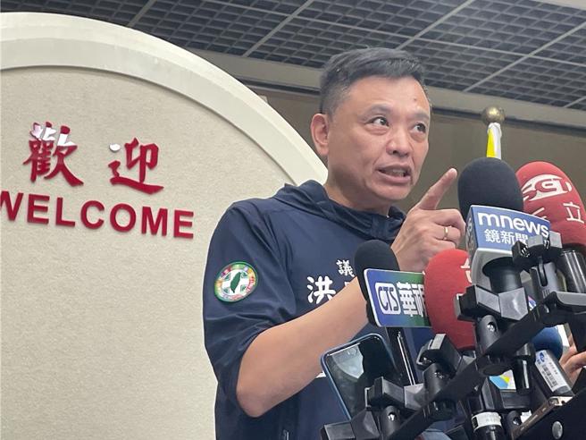 民进党台北市议员洪健益（图）近日指控民眾党前立委、现任台中市政顾问蔡壁如是京华城案隐藏版人物。（中时资料照，刘彦宜摄）