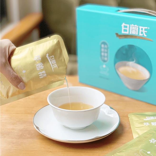 白兰氏「萃鸡精胶原蛋白菁萃」内含胶原蛋白与蛋白质，满足滋养与美顏需求。（白兰氏提供／朱世凯台北传真）