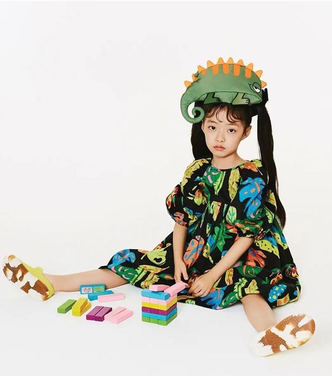 吳智律獲得童裝品牌青睞，成為最新代言人。（Little Ground提供）