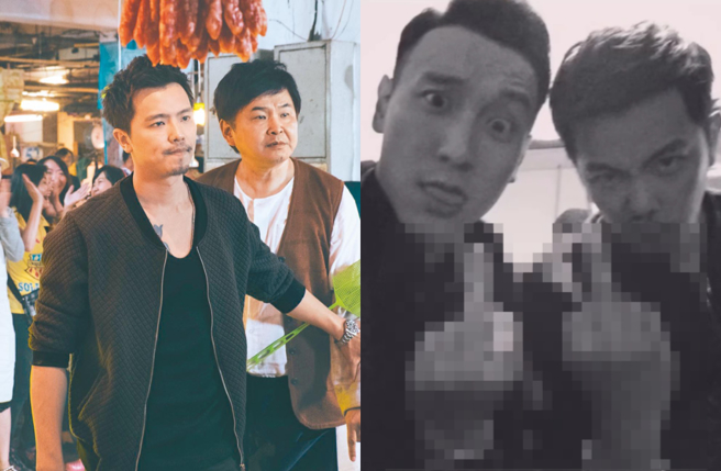 王阳明晒出9年前与小鬼黄鸿升的照片。（图／中时资料照、王阳明IG）