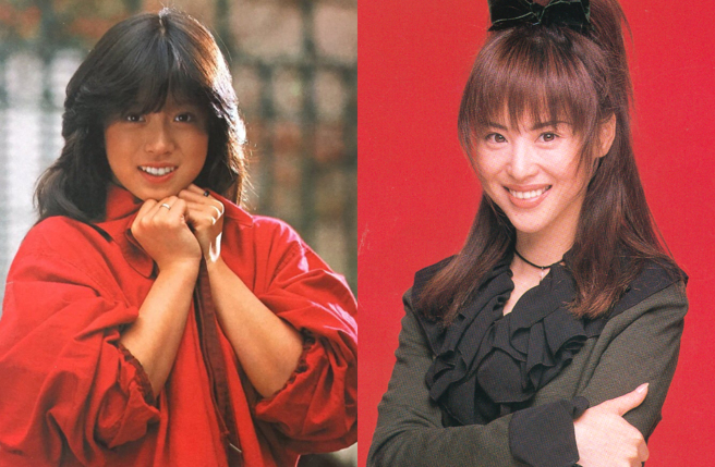 中森明菜（左）与松田圣子（右）两大当红女星，都和近藤真彦交往过。（图／中时资料照）