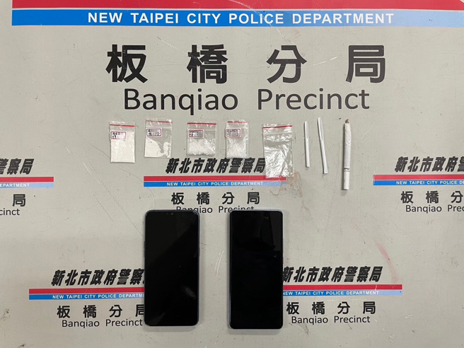 警方在車上起出毒品。（翻攝畫面）