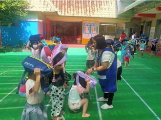 防震知識入校又入園 桃消防宣導防災觀念從小紮根