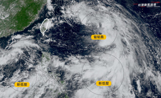 又有新低壓！美模式估生成颱風「通過台灣機率高」