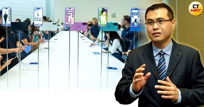 台新投顧副總經理黃文清，看好重量級的權值股、蘋概股等。（圖／新華社、報系資料，CTWANT合成）